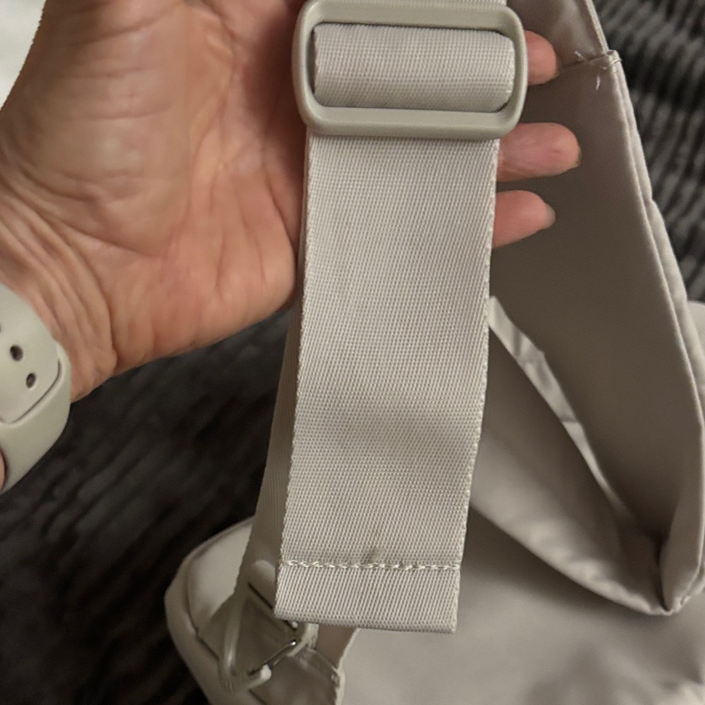 Adidas Alumina Grey Crossbody Bag with Logo - Picture 11 of 14